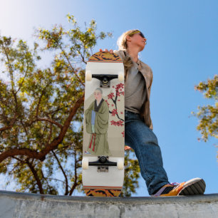 Skateboard Munk Buddhist