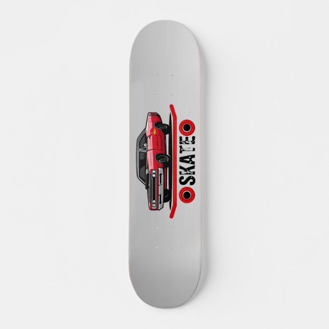 Skateboard, muskelbil mini skateboard bräda 18,5 cm (Framsida)