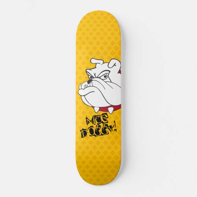 Skateboard - NICE DOGGY! (Framsida)