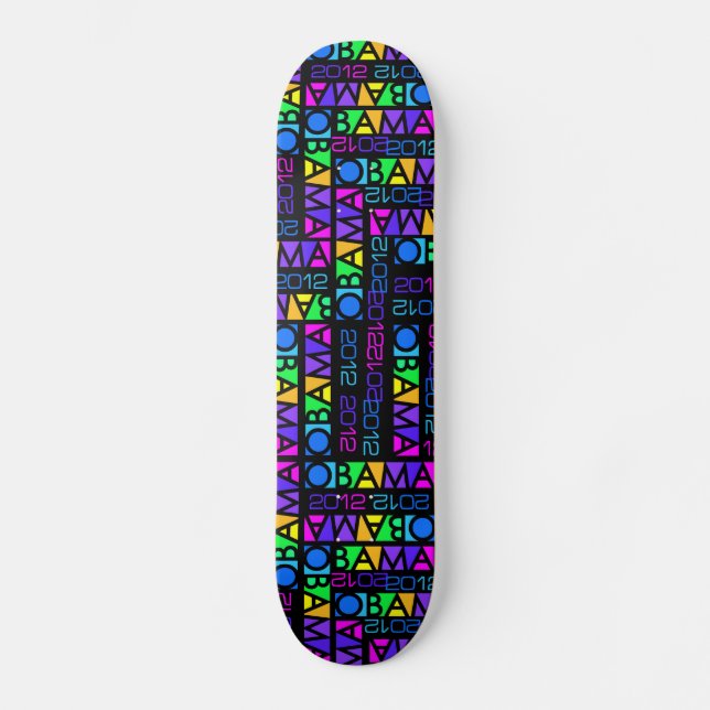 Skateboard OBAMA 2012 (Framsida)