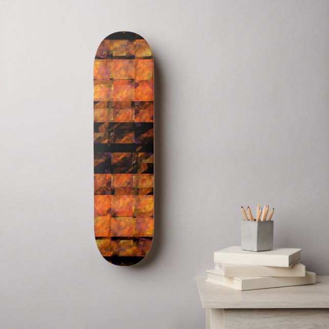 Skateboard of Wall Abstrakt Art Skateboard (Väggkonst)