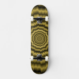 Skateboard Öga Boggling Explosion i Guld