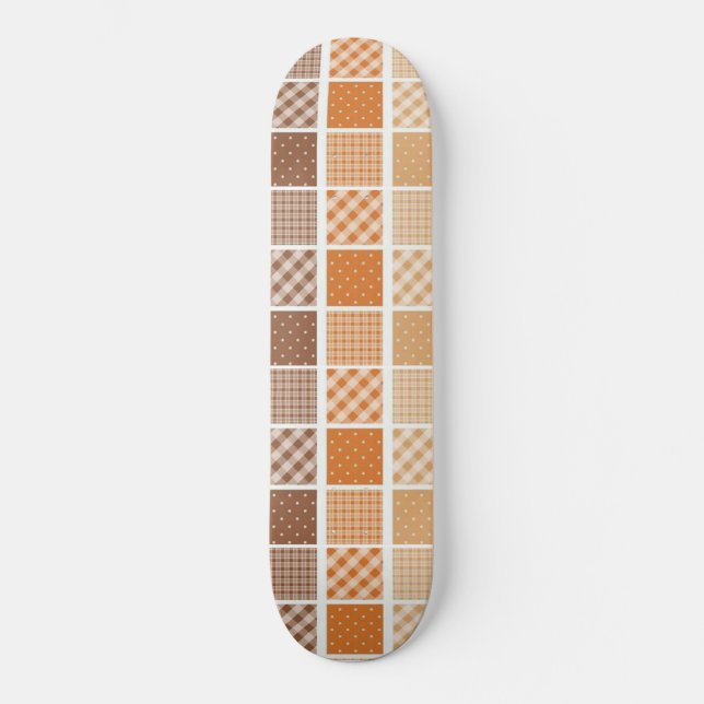 Skateboard Orange Brown (Framsida)
