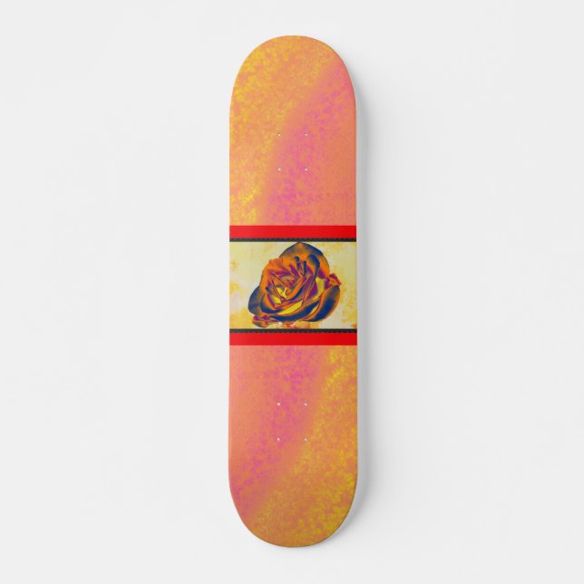 Skateboard orange Ro (Framsida)