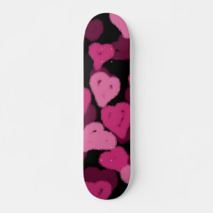 Skateboard på lycklig Alla hjärtans dag