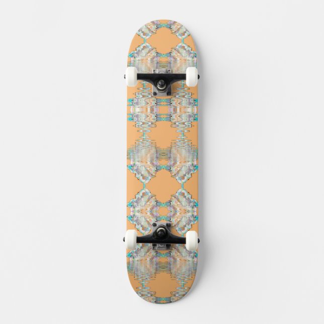 Skateboard Peach Mirrored Vatten (Framsida)