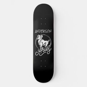 Skateboard Personlig Aries Zodiac Sign Ram