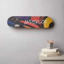 Skateboard Personlig Graffiti hund