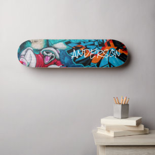 Skateboard Personlig Roligt Polar Bear
