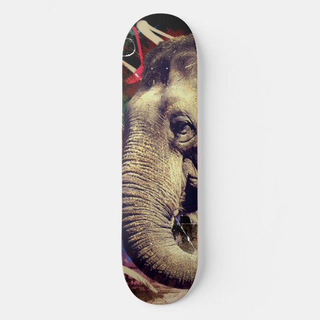 Skateboard Personlig URBAN Elephant (Framsida)