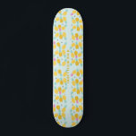 Skateboard Pineapple "Titta inte bakåt"<br><div class="desc">Modern färgskiva med ananas mönster</div>