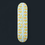 Skateboard Pineapple "Titta inte bakåt"<br><div class="desc">Modern färgskiva med ananas mönster</div>