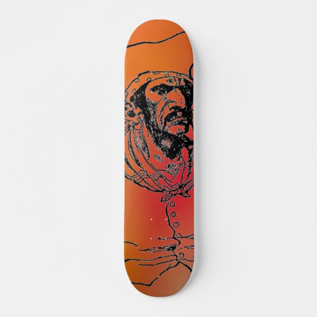 Skateboard pirat (Framsida)
