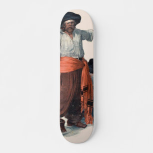 Skateboard pirat bräda 19,5 cm