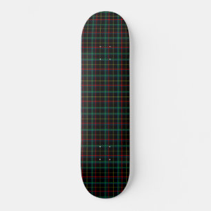 Skateboard plaid tartan