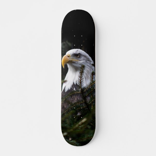 Skateboard Poderosa águila calva (Framsida)