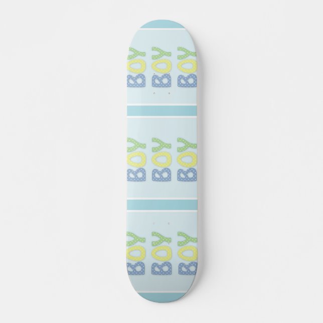Skateboard pojke bräda 19,5 cm (Framsida)