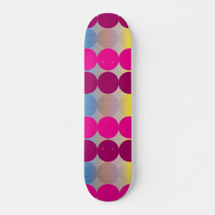 Skateboard polka dots