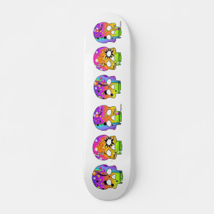 Skateboard - POP ART-DÖSKALLAR Bräda 20,5 Cm