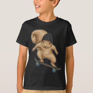 Skateboard-portar för Skater T Shirt