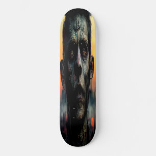 Skateboard Porträtt i en Zombie
