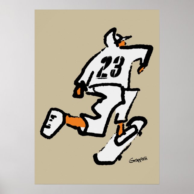 "Skateboard" Poster (Framsidan)