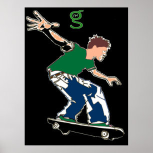 Skateboard Poster från G Skateboard
