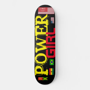 Skateboard POWER GIRL