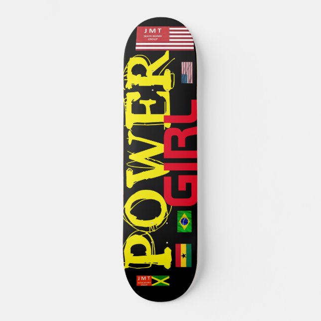 Skateboard POWER GIRL (Framsida)
