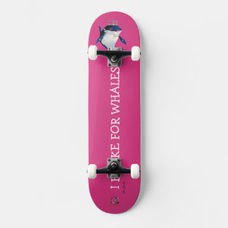 Skateboard prinsessan Starr "Jag brakar för valar!