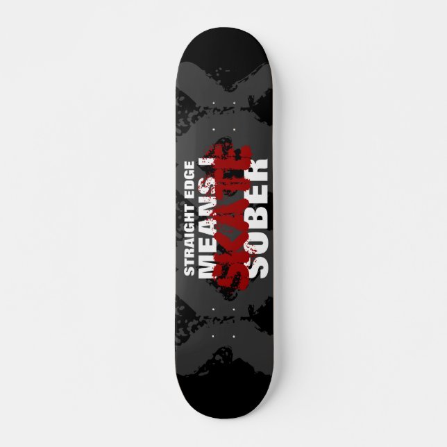 Skateboard RAKARE KANT Bräda 20 Cm (Framsida)