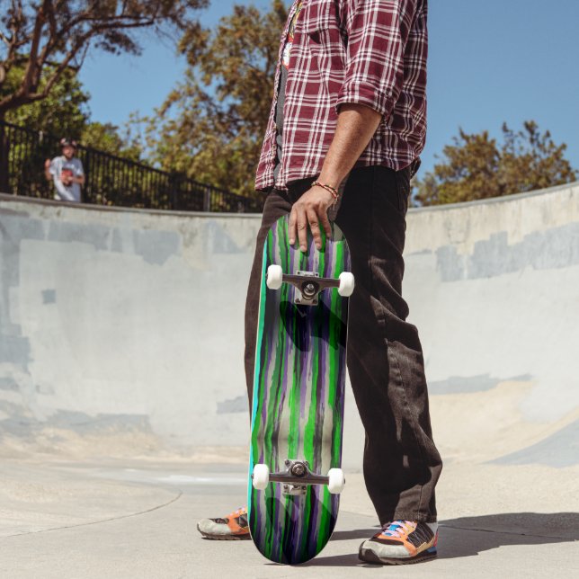 Skateboard Rand, grön, smält (Utomhus 2)
