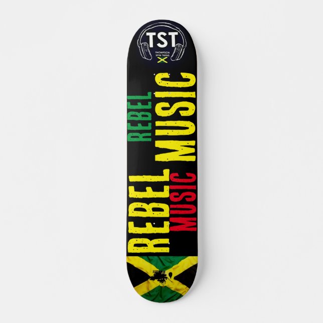 Skateboard REBEL MUSIC JMT( SYLT ) (Framsida)