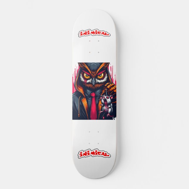 Skateboard Red Uggla X i serien Apex Predator (Framsida)