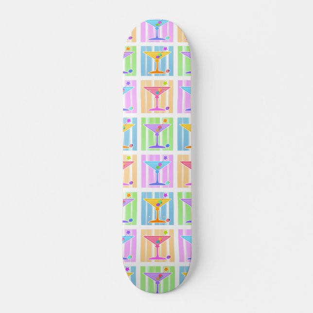 Skateboard - Retro popkonstMartinis (Framsida)