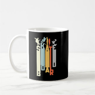 Skateboard Retro Vintage Skateboard Älskare Gifts  Kaffemugg