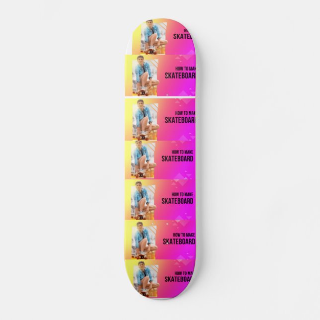 Skateboard ride in world skateboard DIY Skateboard (Framsida)