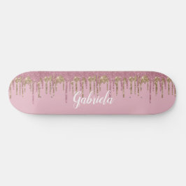 Skateboard ro Glitter w/Namn