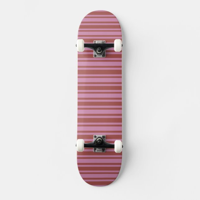 Skateboard rosa/Raspberry Rand anpassningsbar Bräda 19,5 Cm (Framsida)