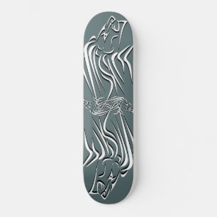 Skateboard Running i lejon - Ditt Färg