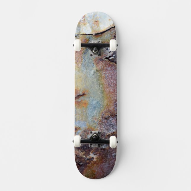 Skateboard "Rusted Chrome" (Framsida)