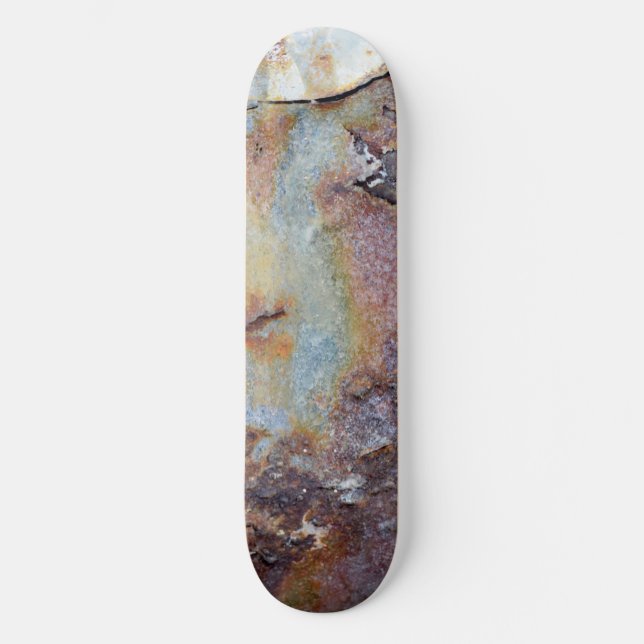 Skateboard "Rusted Chrome" (Framsida)