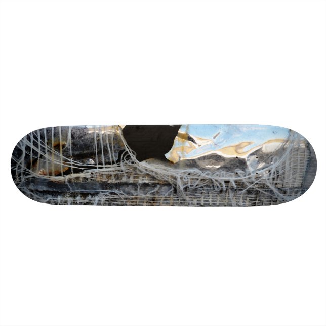 Skateboard "Rusted Chrome & Old Duct Tape" (Horisontell)