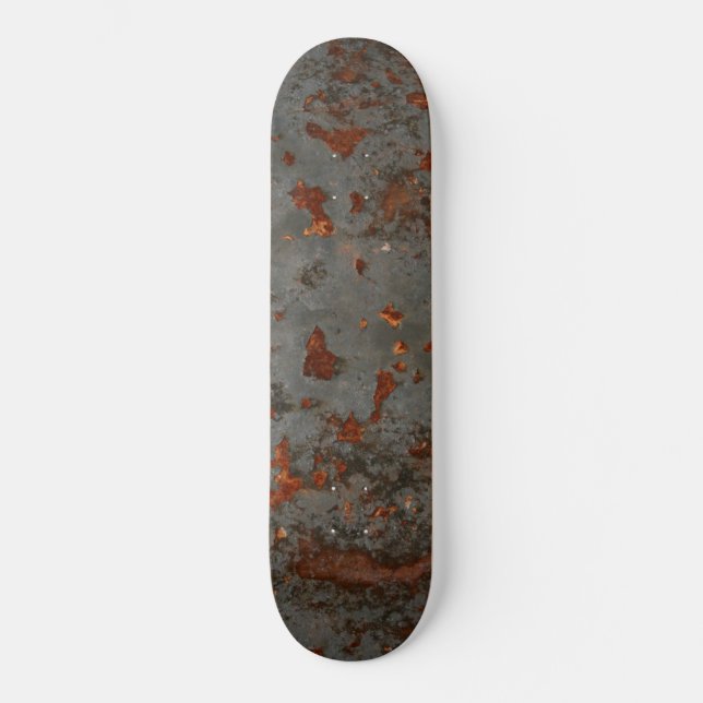 Skateboard - Rusty Metall Design (Framsida)