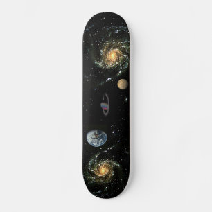 Skateboard rymden bräda 20 cm