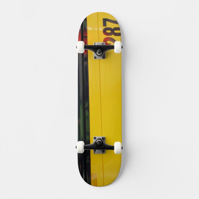 Skateboard "School Buss" Bräda 19,5 Cm (Framsida)