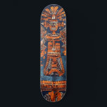 Skateboard Set Azteken Stil Mexico Mittelamer.<br><div class="desc">Skateboard im Aztekenstil. Mittel-,  Südamerika</div>