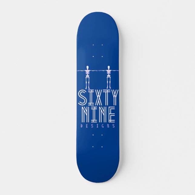 Skateboard ’SEXTY NINE DESIGNS’ (Framsida)