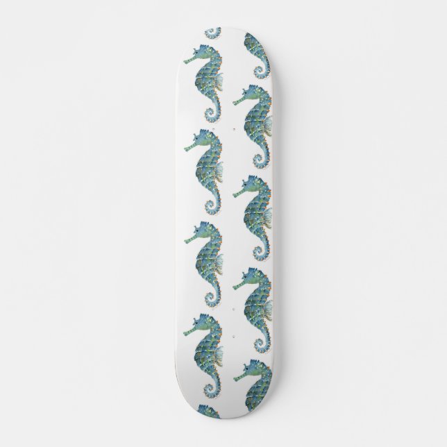 Skateboard - Sjöhäst (Framsida)