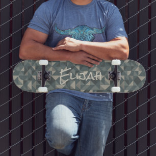 Skateboard Skate Deck för personlig Geometric Tile